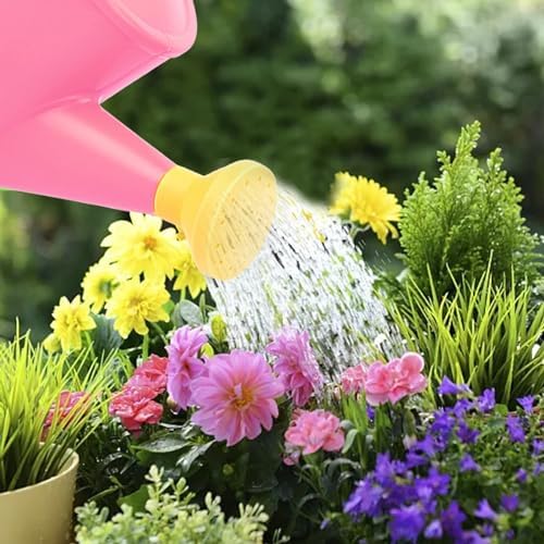 0.22 Gallon Small Watering Can, Plastic Decorative Cute Water Can for Plants with Sprinkler Head and Handle,Mini Small Durable Indoor Watering Cans for House Plants Bonsai Outdoor Home Gardening - Image 6