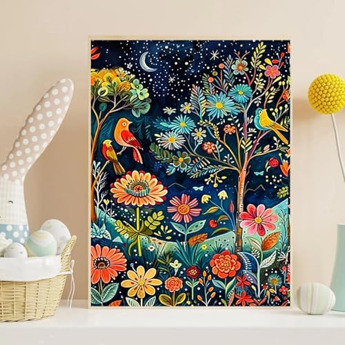 Diamond Art Kits for Adults, Night Garden Diamond Painting Kits for Adults - Image 3