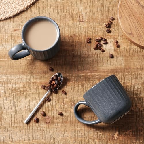 famiware Coffee Mugs Set of 4, Starlight 11 oz Mug Cups Set with Handle - Image 6
