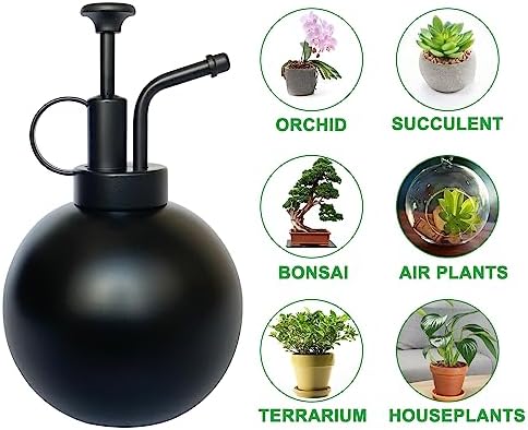 Stainless Steel Plant Sprayer, Small Watering Can, Modern Gardening Tool for Indoor Potted Plants - Image 6