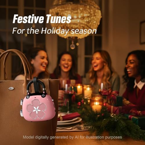 DOSS Candy 2-in-1 Mini Bluetooth Speaker, Loud Audio, Cute Backpack Charm - Image 3