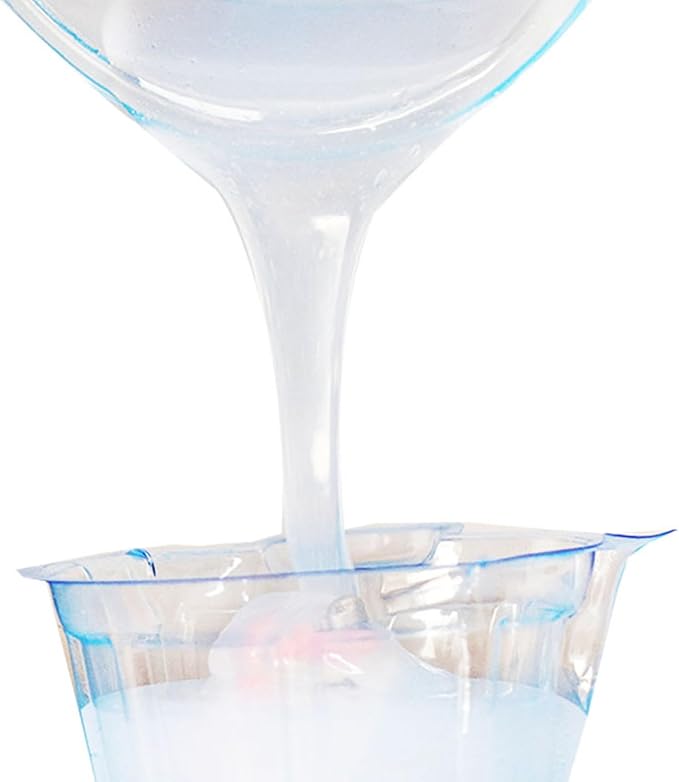 Making Kit - Translucent Liquid Casting Set, Resin Molding Compound | Making, Safe DIY Craft Creator for Baby Handprints, Jewelry, Candles, Soap, or