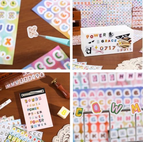5000+Pcs Magazine Letter Stickers Book for Scrapbook Album - Image 5