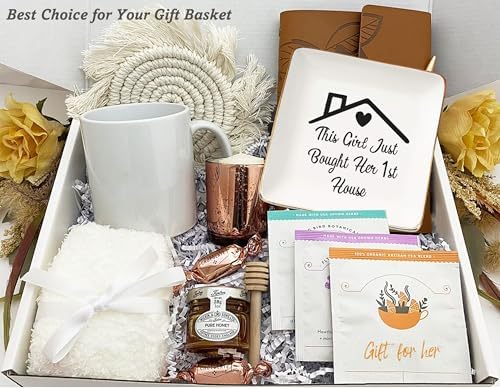 Happy New Home Gift,Congrats Gifts Realtor to Homeowner-First Time Housewarming Present-New Home Owners Present for Woman-Jewelry Tray Trinket Holder Ring Dish-Just Bought Her 1st House - Image 6