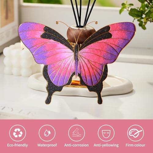 Filigree Enamel Art Painting Adult Craft Kits, DIY Art Projects Crafts Kits, Adult Painting Crafts Projects Kits for Seniors Teens Women, 3D Pink Butterfly Craftwork Decor Gift DIY Crafts Supplies - Image 6