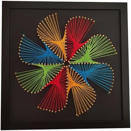 EYANKUNG String Art DIY Crafts Kits for Adults Beginner Unique Women Gift (Windmill 12inch*12inch) by EYANKUNG