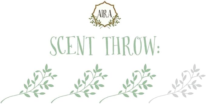 Aira Soy Candles - Organic, Kosher, Vegan, in Mason Jar w/Therapeutic Grade Essential Oil Blends - Hand-Poured 100% Soy Candle Wax - Paraffin Free, Burns 110+ Hours - Lavender & Bergamot -16 Ounces