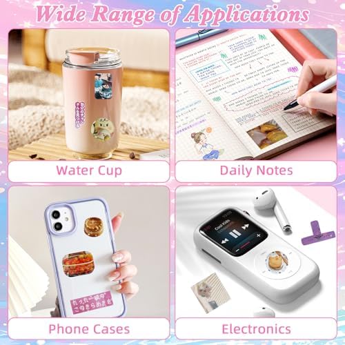 600Pcs Japanese Sticker Book for Journaling Adult, Cute Scrapbook Stickers - Image 6
