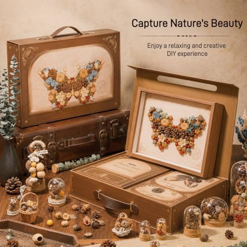 Elethosssal DIY Craft Kit, Arts and Crafts for Adults, Butterfly Art Set - Image 2