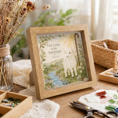 DIY Acrylic Gem Mosaic Art Kit Nature Theme Patterns Decor - Image 5