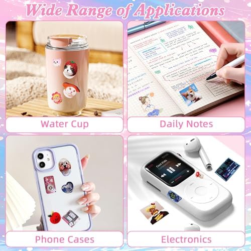 650Pcs Japanese Sticker Book for Journaling Adult, Cute Scrapbook Stickers - Image 4
