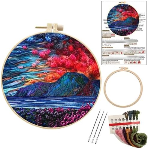 Craft Set for DIY Art Relaxation(Flower Forest and Sea Mountain) by Unknown
