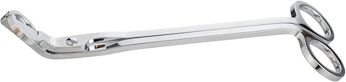 Candle Wick Trimmer, Candle Snuffer Long Handle Candle Accessory Set(Silver Wick Trimmer)