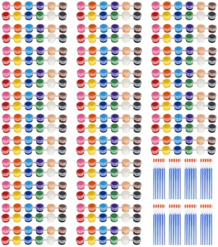 Mini Acrylic Paint Set, 30 Set Washable Paint Strips Kit by Unknown