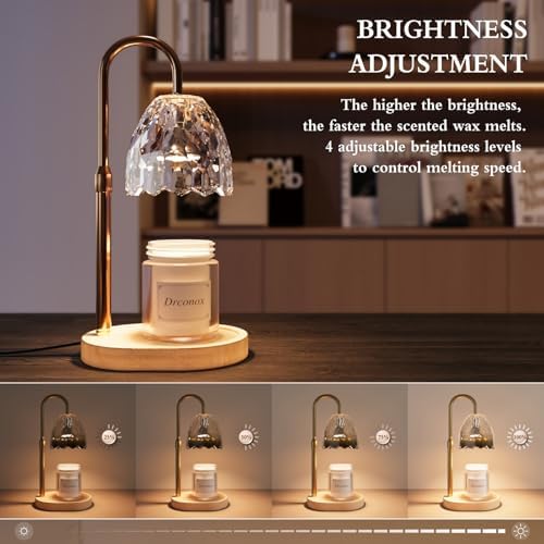 Candle Warmer Lamp with Timer Dimmable, Wax Melt Warmer for Jar Candles - Image 4