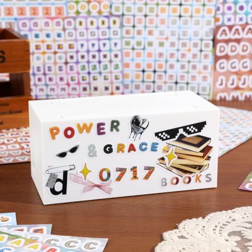 Stickers Book for Scrapbook Supplies,5000+ Letter Scrapbook Sticker for Art - Image 7