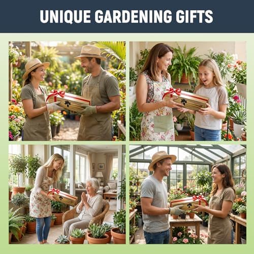 Bonsai Tree Kit - Complete Indoor Bonsai Starter Kit with 5 Unique Tree Seeds, Bonsai Tools - DIY Gardening Gift for Adults Women Men, Mom, Her, Friend (5 Bonsai Trees) - Image 4