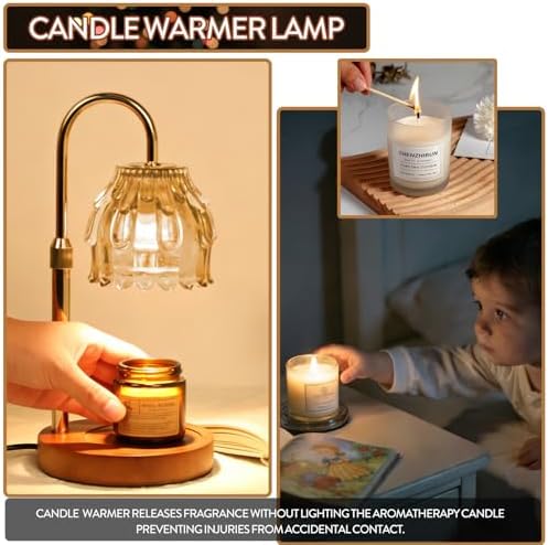 Candle Warmer Lamp with Timer Dimmable Home Decor Birthday Gifts for Women - Image 3