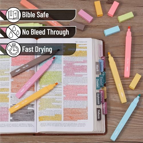 Mr. Pen- Aesthetic Highlighters No Bleed, 8 Pack, Assorted Colors | Chisel Tip, Cute Highlighters Assorted Colors for Journaling, Highlighting, Underlining, Fast Dry, Back to School Supplies - Image 3