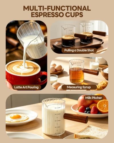 9 OZ Espresso Cups, Coffee Bar Accessories, Espresso Shot Cups - Image 7