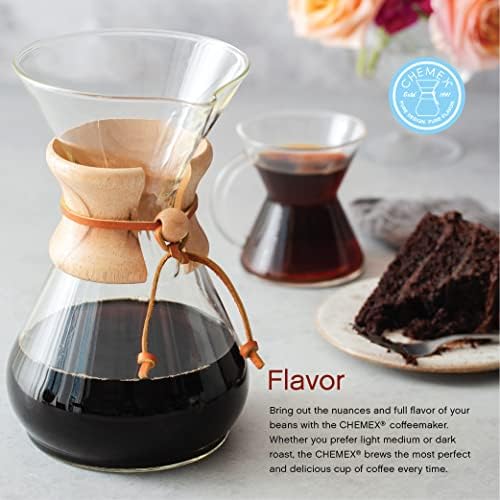 Chemex Pour-Over Glass Coffeemaker - Classic Series - 6-Cup - Exclusive Packaging - Image 3