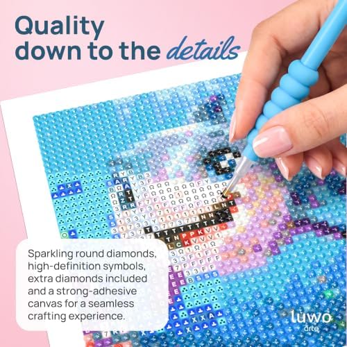 LuwoArte 9 Pack Sea Animals Diamond Art Kits for Adults Beginners - Image 5