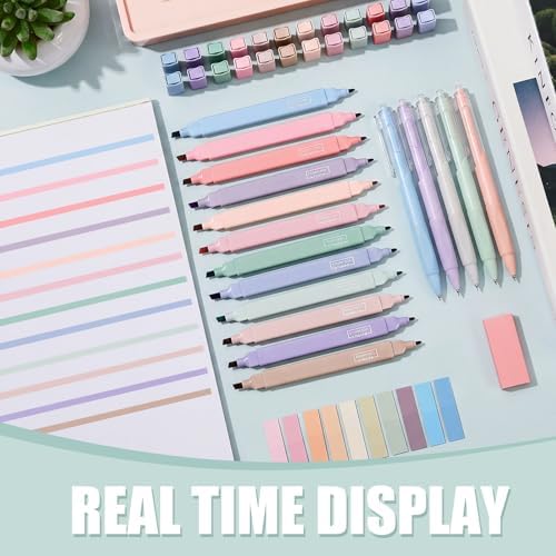 Jutom 38 Pcs Book Annotation Kit for Bible Study, Classic Color, Square - Image 4