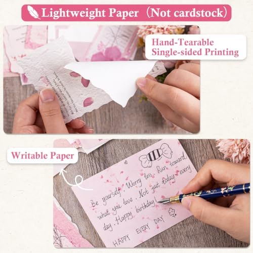 RISYPISY 100Pcs Floral Scrapbook Supplies Kit for Junk Journal - Image 3
