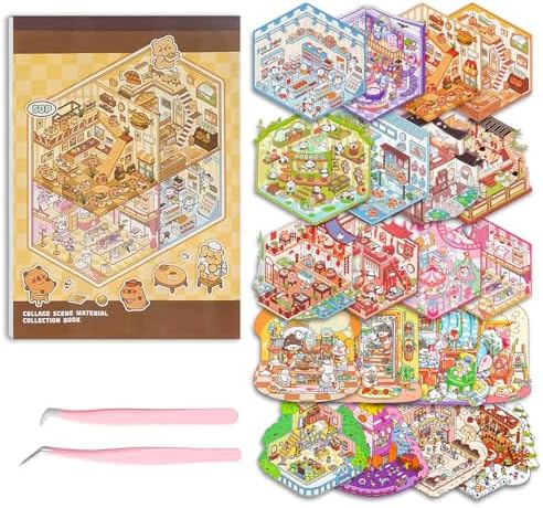 3D Sticker Scene Book by WEINSYT