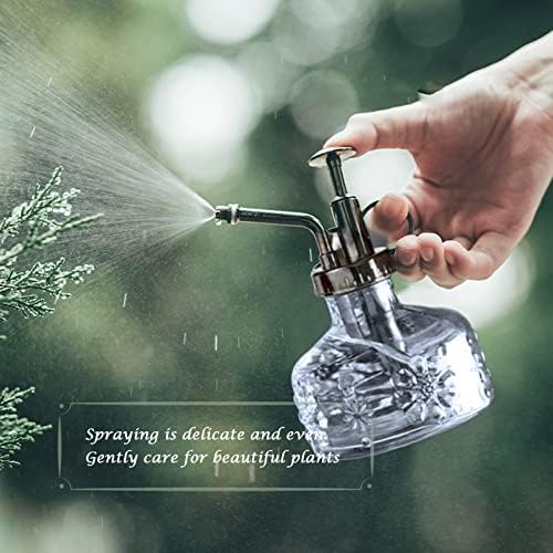 XXXFLOWER Glass Plant Mister Spray Bottle Grey 180ml/6 oz - Image 5