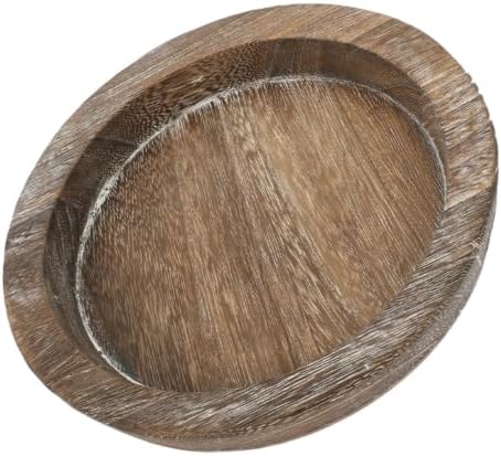 Wooden Decorative Tray for Coffee Table Xmas Solid Wood by UKCOCO%EF%BC%9ALightupabetterhome