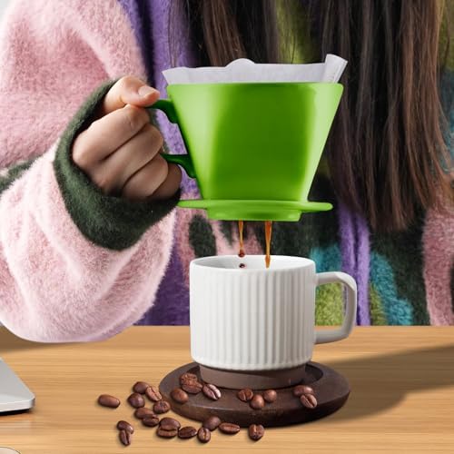 hailanbao Handmade Pour Over Ceramic Coffee Dripper - Image 5