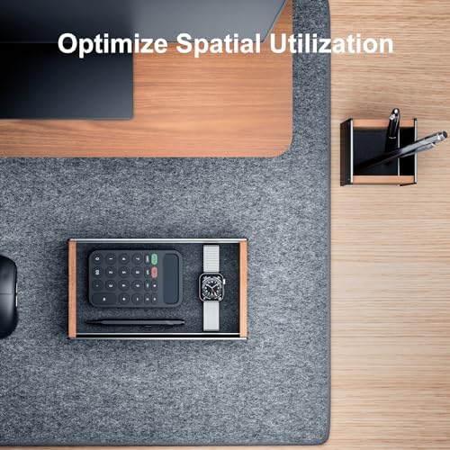 UPERGO Desk Organizer Tray Pen and Pencil Holder Set - Image 3
