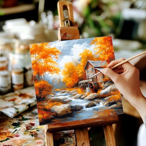 GLASSWINDS 12 Pcs Pre Drawn Canvas to Paint for Adults, 8 x 8 Inch Sip and Painting Kit Outline Canvas Art Pre Printed Canvases for Painting Canvases With Pictures to Paint Party Set(Mixed Style) - Image 3