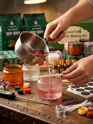 Deluxe Soy Wax Candle Making Kit, Complete DIY Craft Gift Set - Image 7
