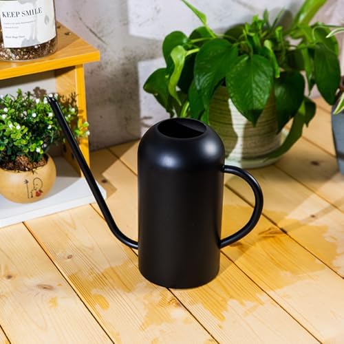 Watering Can Indoor Outdoor Plants, 50oz/1500ml Garden Long Spout Watering Cans, Stainless Steel Plants Watering Can Pot for Indoor House Plants Bonsai Flower Decorative - Image 4
