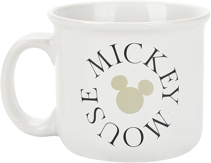 Disney Mickey Mouse Do What You Love 16 Oz White Ceramic Mug