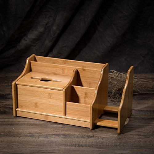 Bamboo Desk Organizer with Extendable Storage Multi-Function Stationary Organizer For Office and Home, Expandable Desk Tidy Bamboo Bookshelf - Image 2