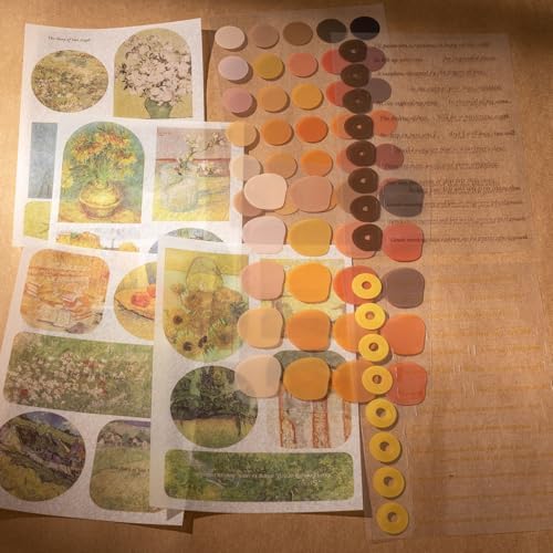 YagCu Scrapbook Kit for Beginners, Aesthetic Junk Journal Supplies, Scrapbooking and Journaling Materials, Bullet Journals Stationery, Planner DIY Arts Craft, Women Adults - Image 5