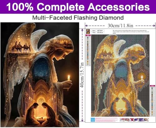 Diamond Art Kits for Adults, Christian Diamond Art Painting Kits for Adults - Image 4