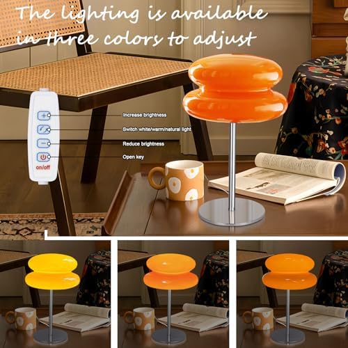 Mid Century Modern Nightstand Table Lamp for Bedroom - Image 6