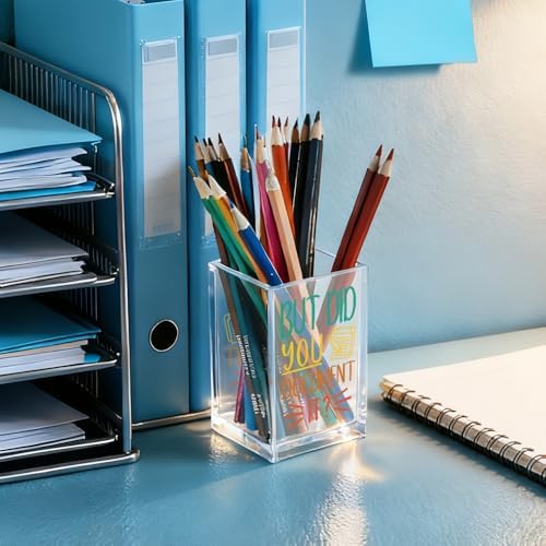 Funny But Did You Document It Acrylic Cosmetic Pen Holder Cup Gifts - Image 4