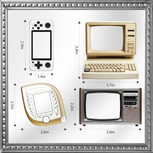 100 Pcs Y2K Retro Tech Stickers with DIY Blank Screens - Vintage Electronics Decals for Scrapbooking, Bullet Journaling, Laptops & Phone Cases - Image 3