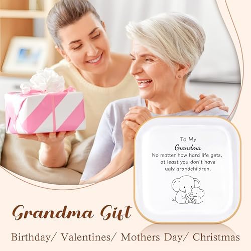 Elephant Gifts for Grandma Christmas, Cute Grandma Gifts from Grandchildren - Image 7