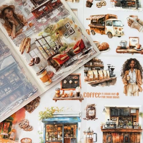 People Scrapbook Stickers for Journaling Supplies,Girls Stickers for DIY - Image 4