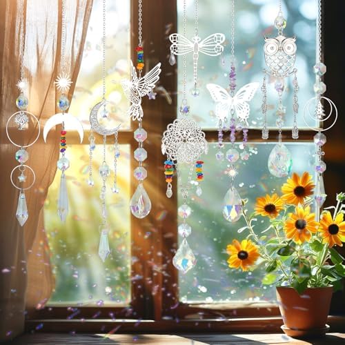 DIY Suncatcher Kit 460pcs Sun Catchers Supplies Arts and Crafts for Adults - Image 5