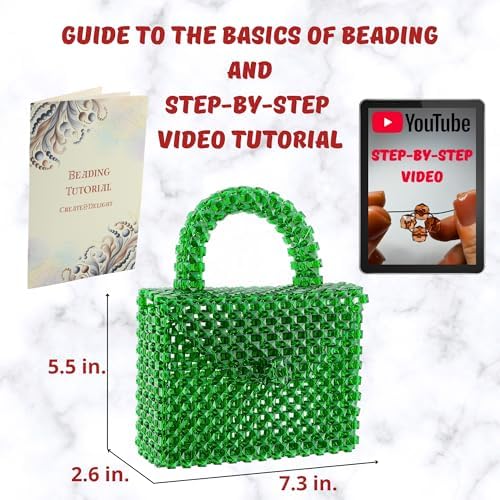 DIY Bead Kit for Adults: Craft Supplies for Weaving Beaded Cute Things - Image 4