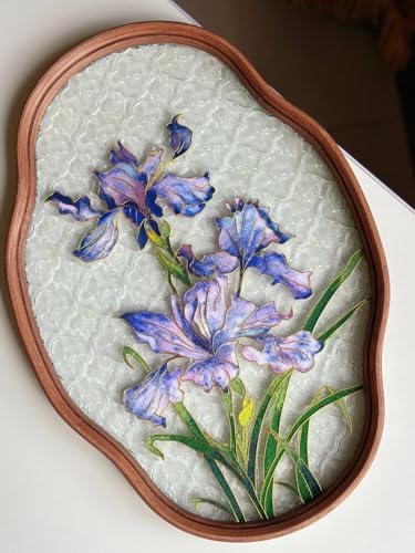 Cloisonne Filigree Enamel Paint by Numbers Kit, All in One with Tools, DIY Craft, Starter Set for Adults and Beginners, Easy Instructions, Hobby for Adults Teens Elderly Handmade Home Decor Gifts - Image 4