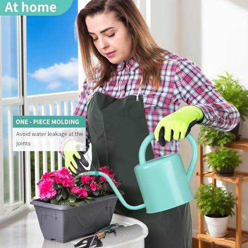 Watering Can, Stainless Steel Watering Can for Indoor & Outdoor Plants, 1L/35oz Long Spout Water Can with Handle, Rust-Proof Plant Watering Pot for House Plants, Garden Flowers - Image 6