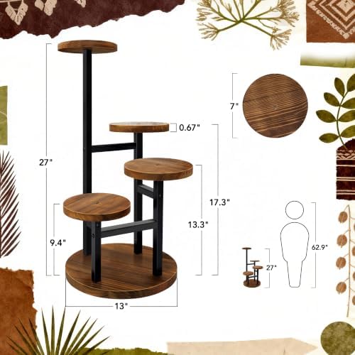 GEEBOBO 4 Tier Plant Stand Indoor - Image 4